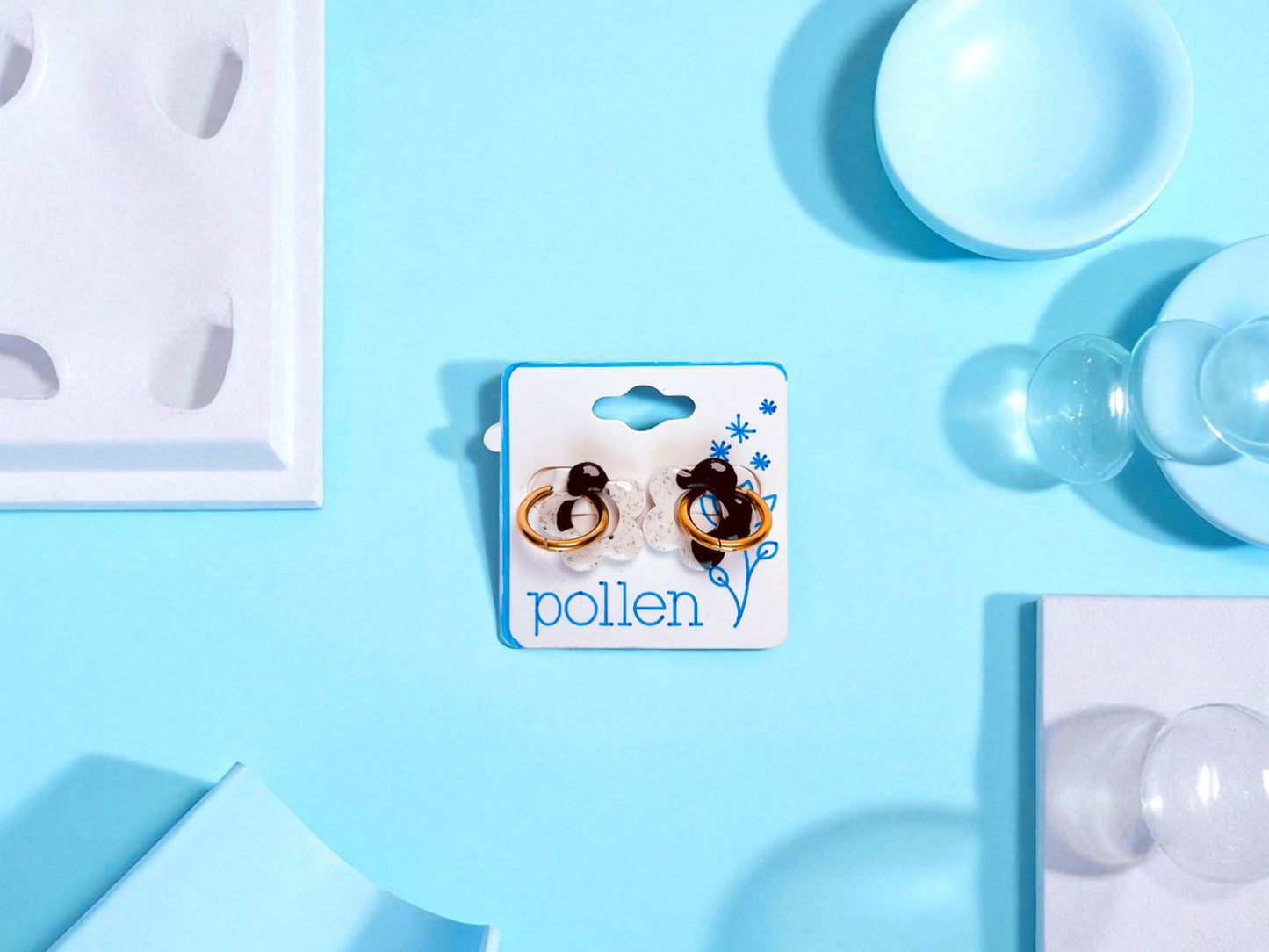 Boucles d’oreilles Fleur – Pollen