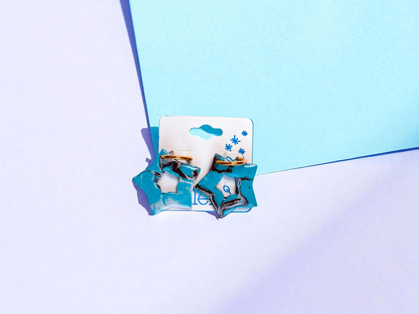 Boucles d’oreilles Grande étoile – Pollen