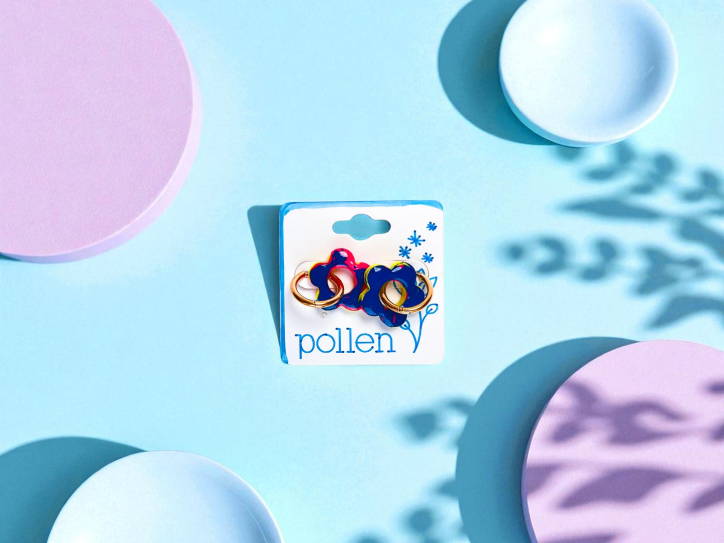 Boucles d’oreilles Fleur – Pollen