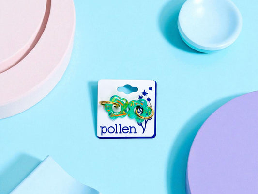 Boucles d’oreilles Fleur – Pollen