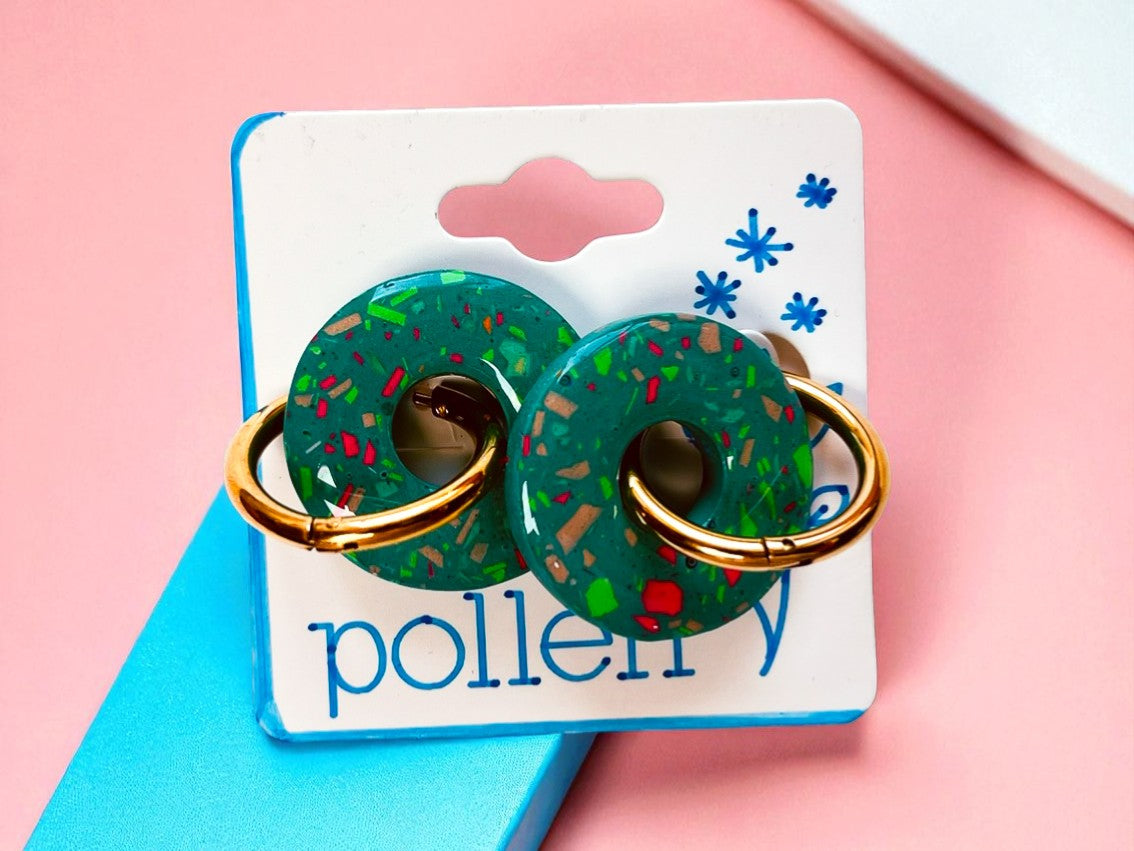 Boucles d’oreilles Donnut – Pollen