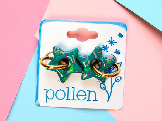 Boucles d’oreilles Etoile – Pollen
