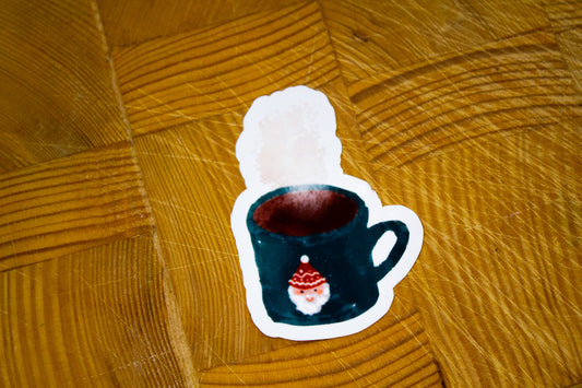 Sticker - Noël : Tasse