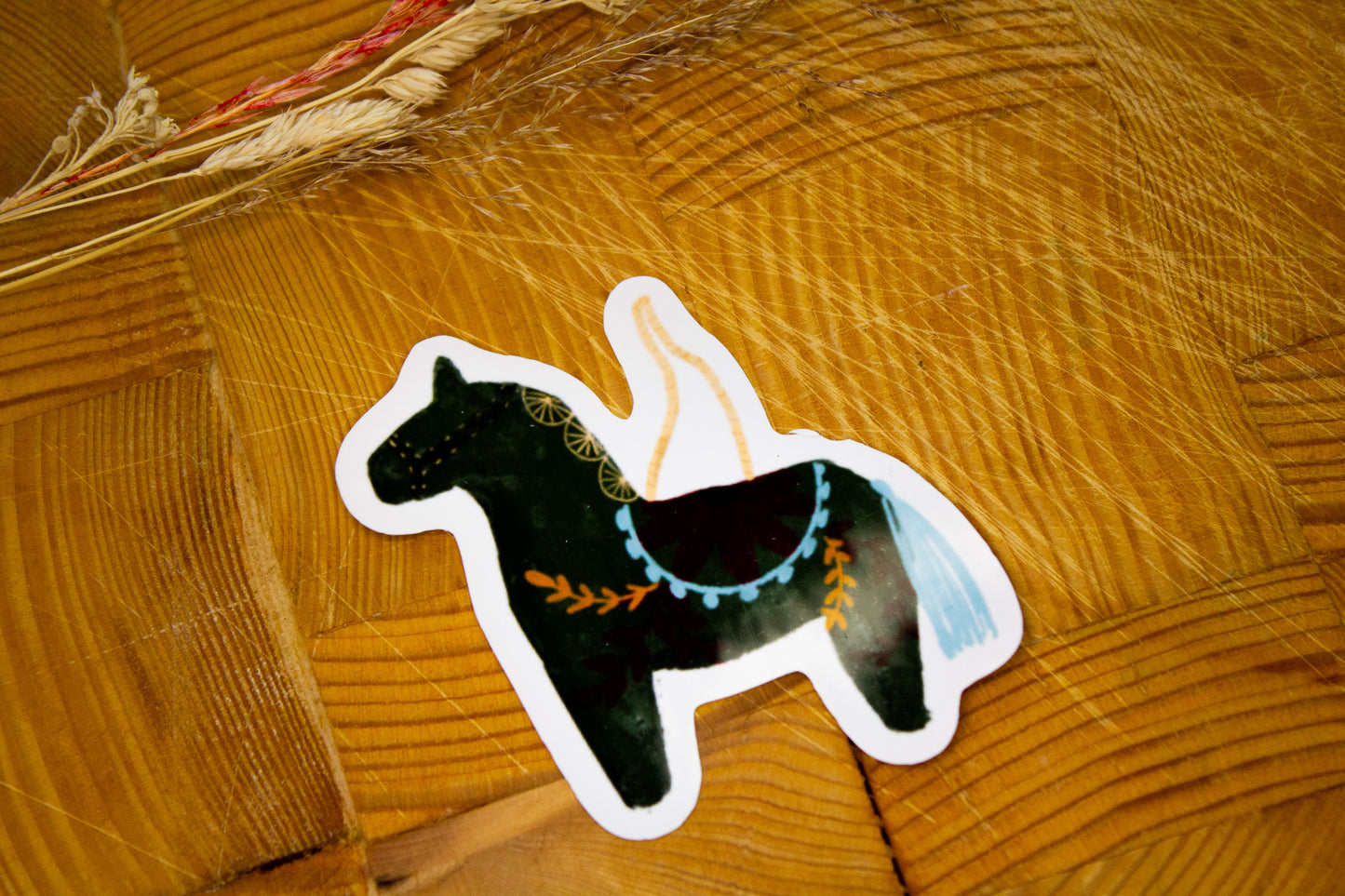 Sticker - Noël : Cheval